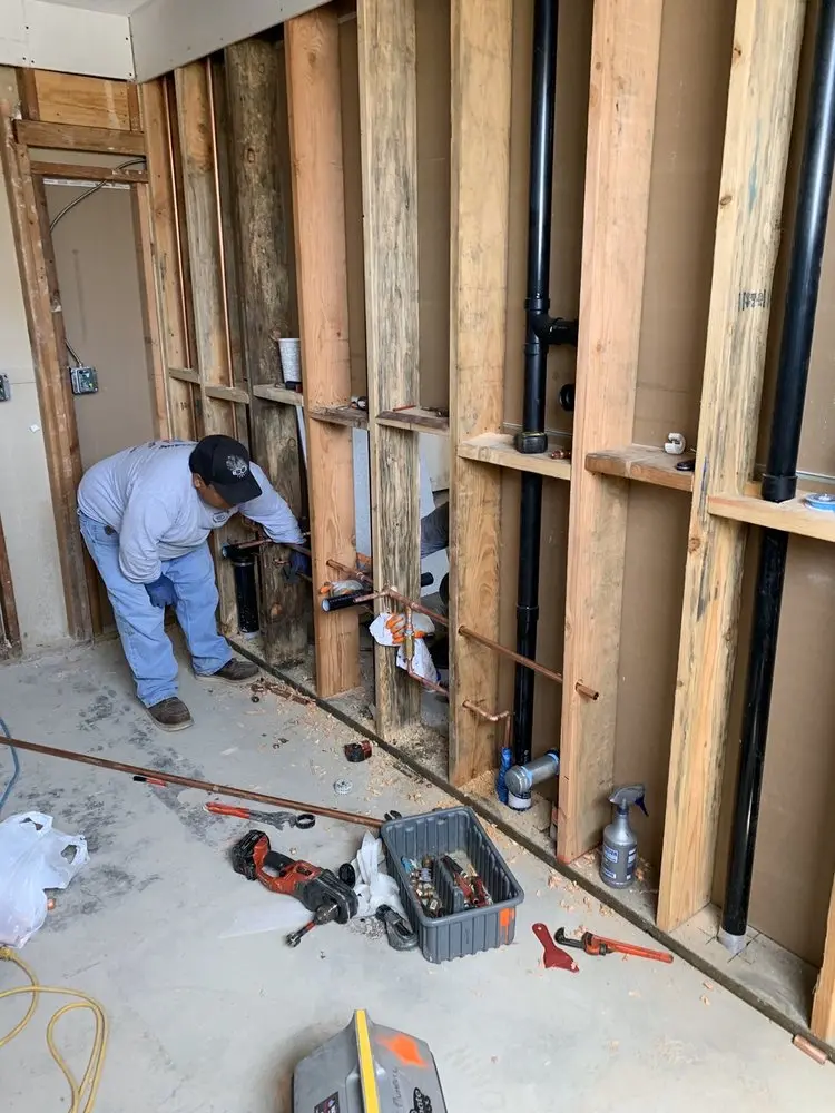 Commercial rough-in plumbing for Trenchless Sewer Repair in Hallsville